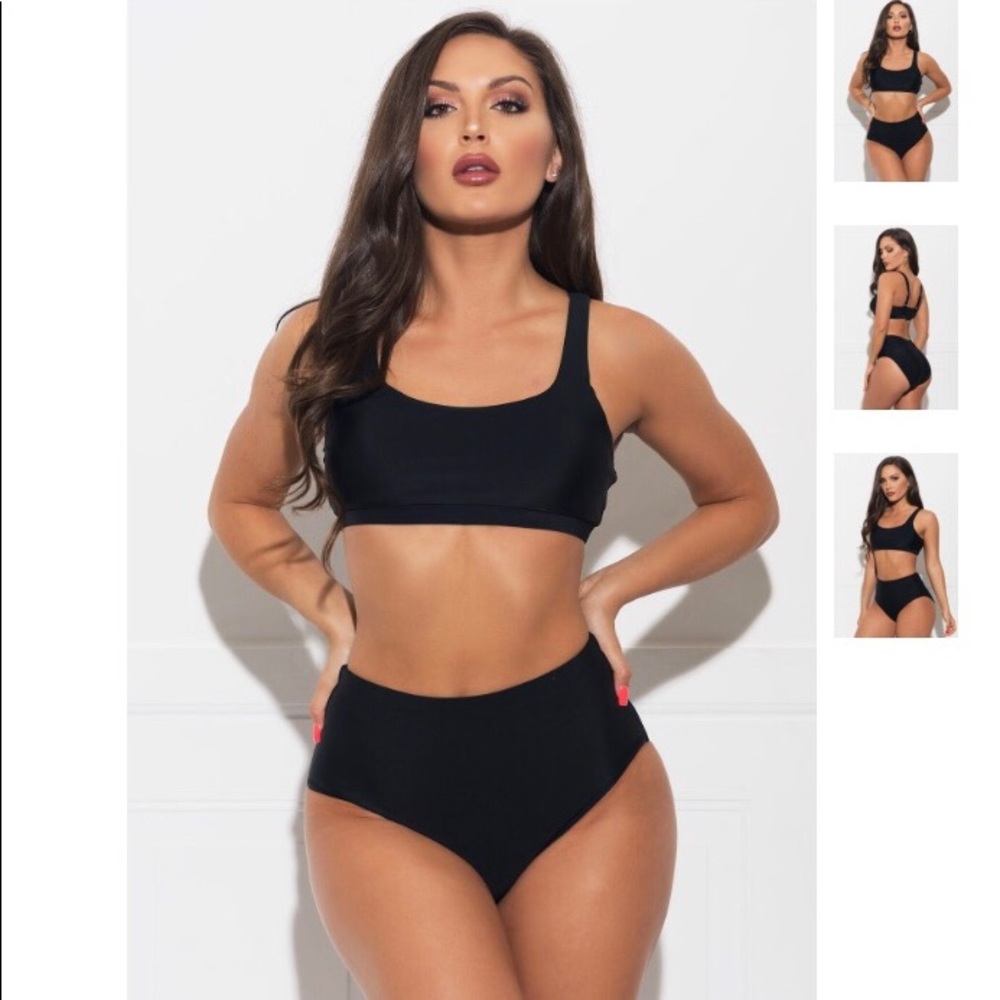 Black Two Piece